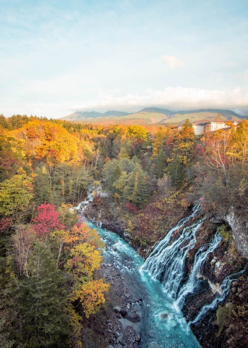 Hokkaido waterfalls