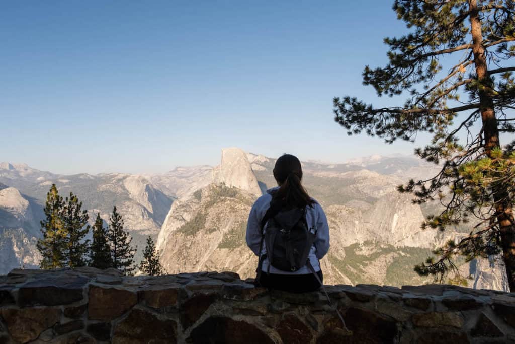 Yosemite itinerary 2-day weekend: Washburn Point