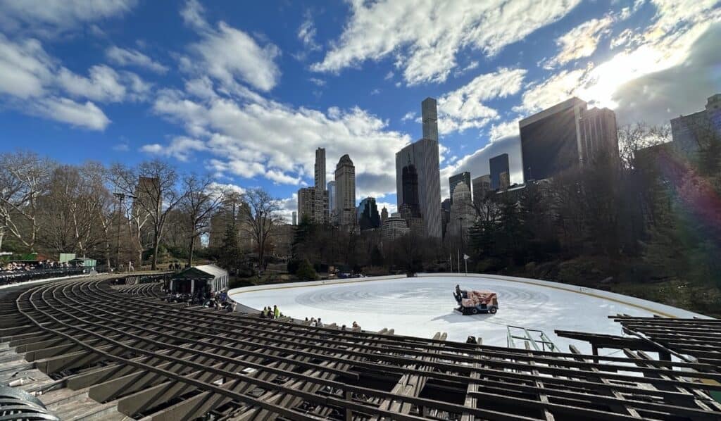Wollman Rink in Central Park - how much does New York City trip cost