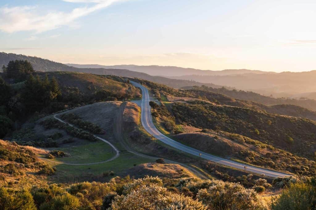 Windy Hill Sunset Views - Places to visit in the Bay Area