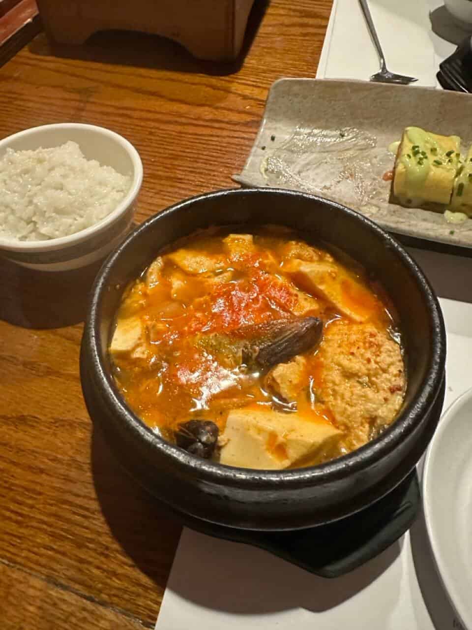 Tofu Soup at Cho Dang Gol