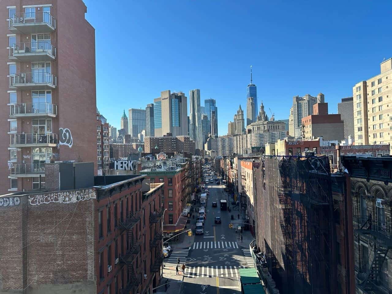 View from Manhattan Bridge