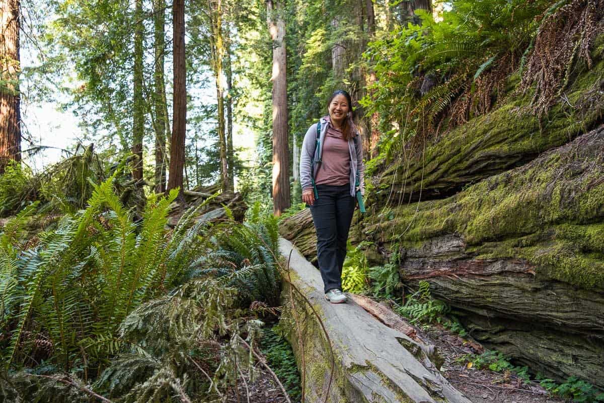 Redwood National Park trail packing list