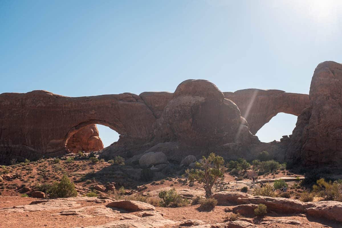 Windows Section in Arches National Park